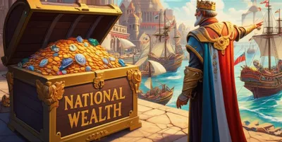 Illustration mercantilism