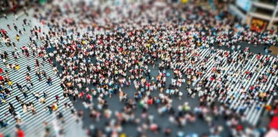 Illustration crowded - Image 1