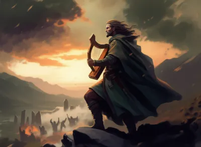 Illustration bard - Image 1