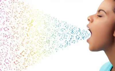 Illustration sprechgesang