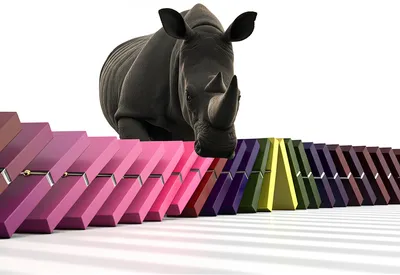 Illustration bulldozes - Image 1