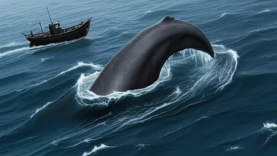 Illustration humpback - Image 1