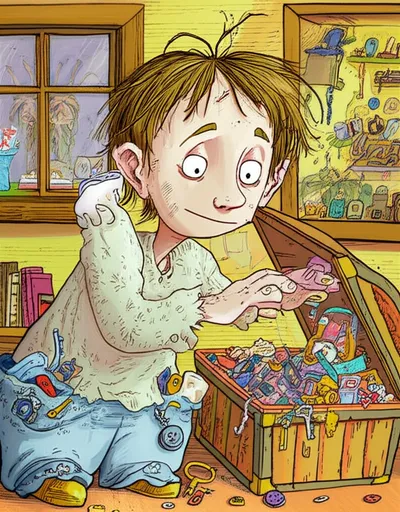 Illustration magpie - Image 1