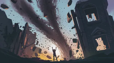 Illustration wreaked - Image 1