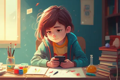 Illustration uninterested - Image 1