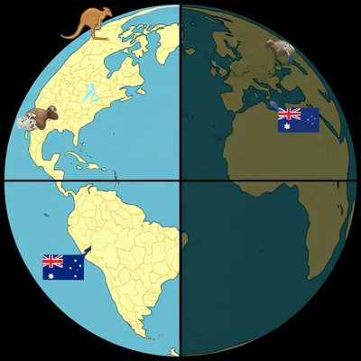 Illustration antipodean - Image 1