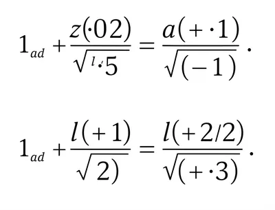 Illustration equation - Image 1