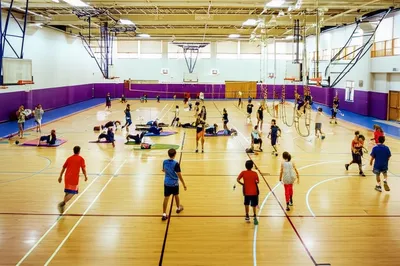 Illustration gymnasium