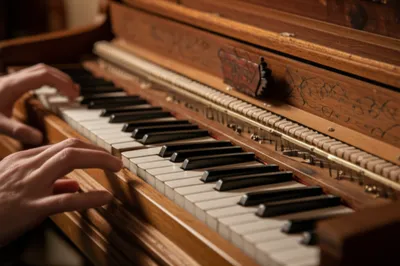 Illustration clavichord