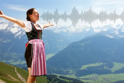 Illustration yodeling - Image 1