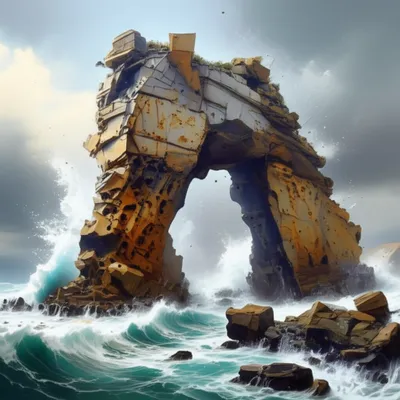 Illustration eroding - Image 1