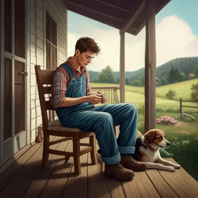 Illustration hillbilly - Image 1