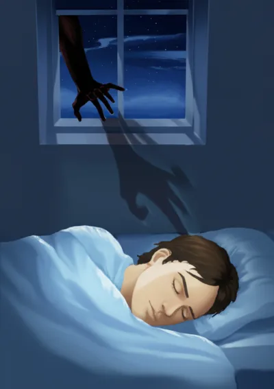 Illustration alarmed - Image 1