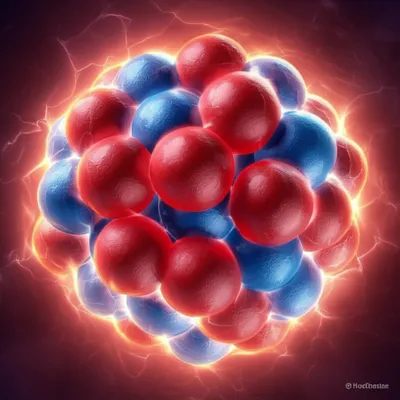 Illustration nucleons