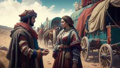 Illustration gypsy - Image 1