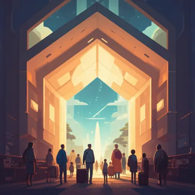 Illustration houses - Image 1