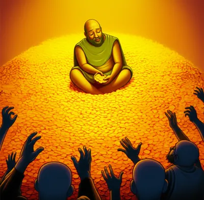 Illustration selfishly