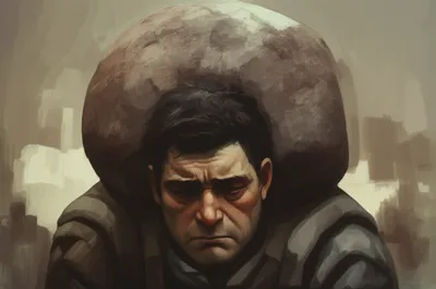 Illustration guilt - Image 1