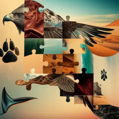 Illustration stitched - Image 1