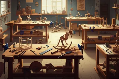 Illustration benches - Image 1