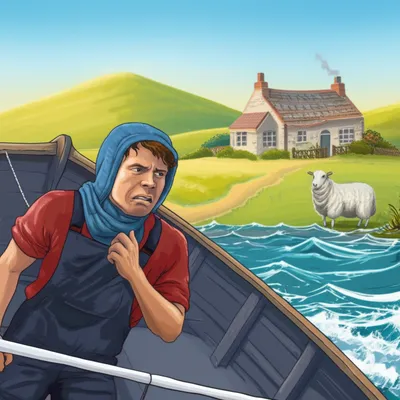 Illustration landsman