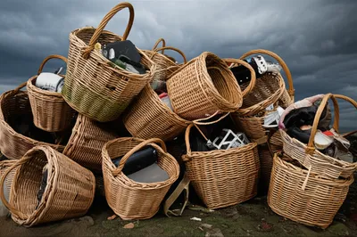 Illustration baskets - Image 1