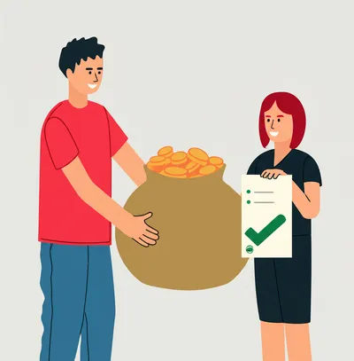 Illustration satisfy - Image 1