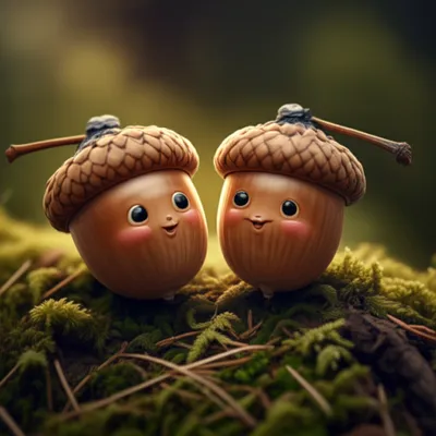 Illustration acorn - Image 1