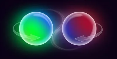 Illustration antiparticle