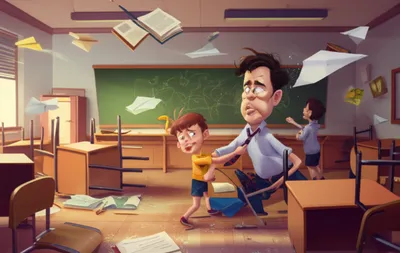 Illustration misbehaving