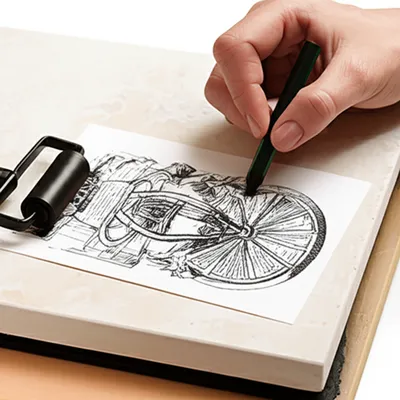 Illustration lithograph