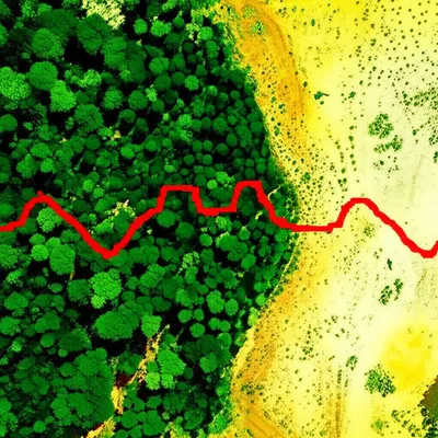 Illustration demarcated