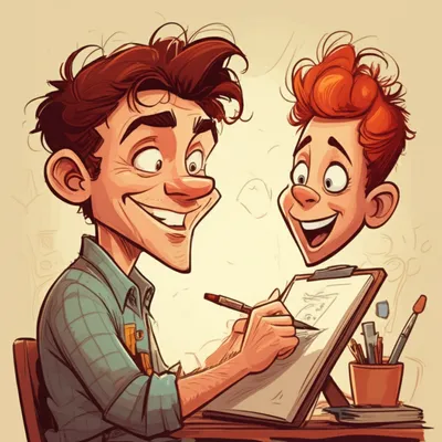 Illustration cartooning - Image 1