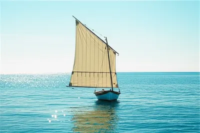 Illustration spritsail