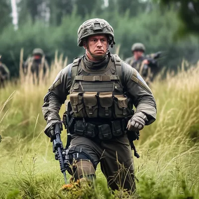 Illustration infantrymen