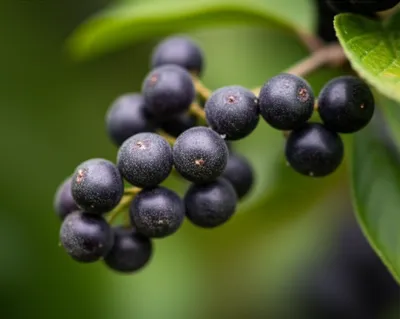 Illustration elderberries - Image 1