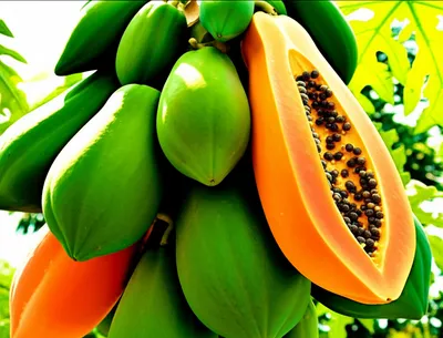 Illustration papaya - Image 1