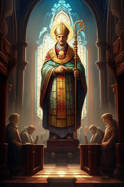 Illustration protestant - Image 1