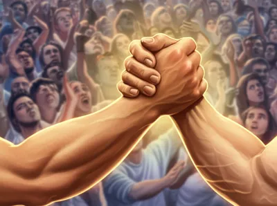 Illustration arms - Image 1