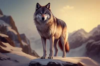 Illustration lobo - Image 1