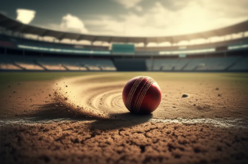 Visuelle Illustration von turner: Ein sehr trockener Platz, auf dem sich der Ball leicht dreht - Bild 1