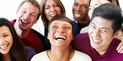 Illustration laughing - Image 1