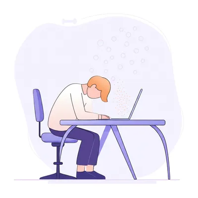 Illustration tired - Image 1
