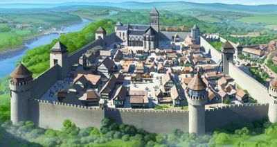 Illustration burg - Image 1