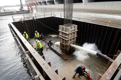 Illustration cofferdam - Image 1