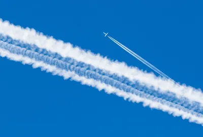 Illustration contrail