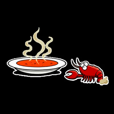 Illustration crayfish