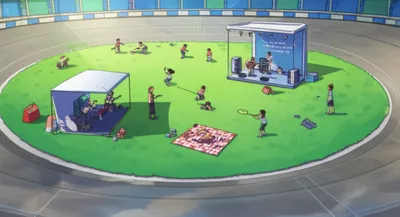 Illustration infield