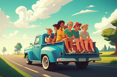 Illustration riding - Image 1