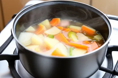 Illustration simmered